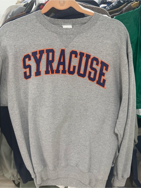 Soffe Other - Syracuse Grey Crewneck Sweatshirt - Classic Collegiate Pullover MEDIUM